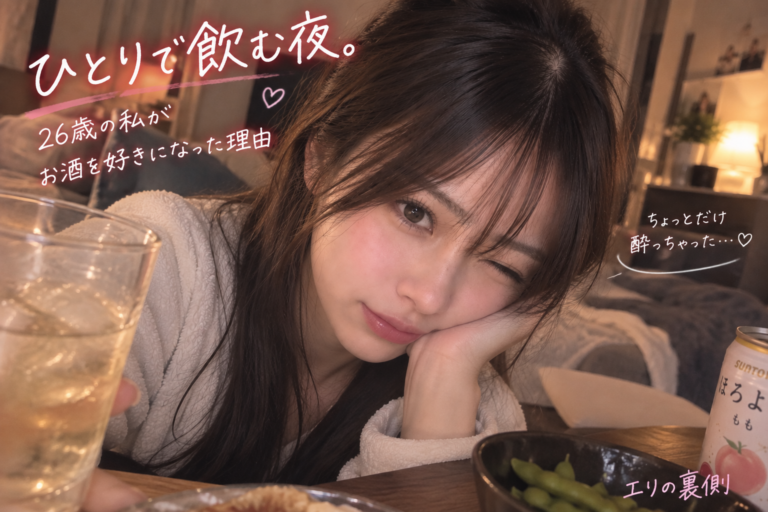 第9話｜ひとりで飲む夜。26歳の私がお酒を好きになった理由